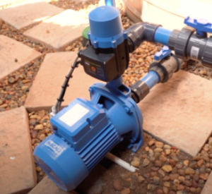 Pressure pump installation