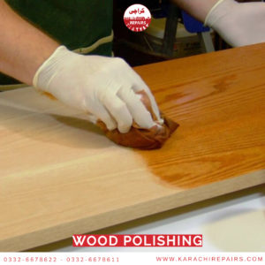 Wood polishing
