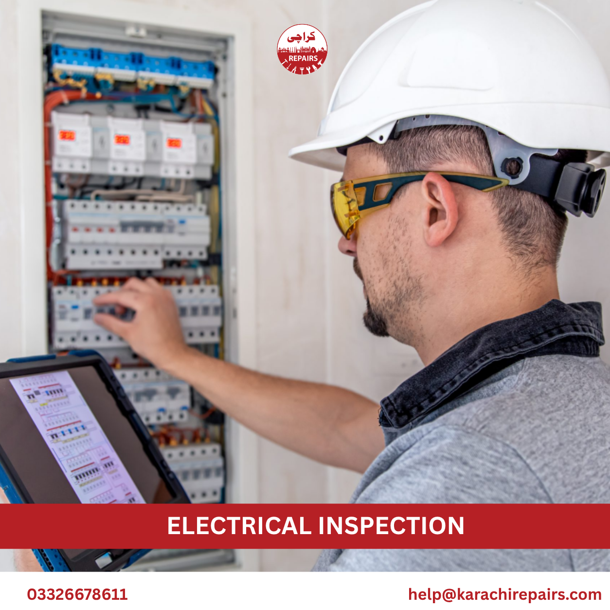 Call Karachi Repairs for electrical inspection