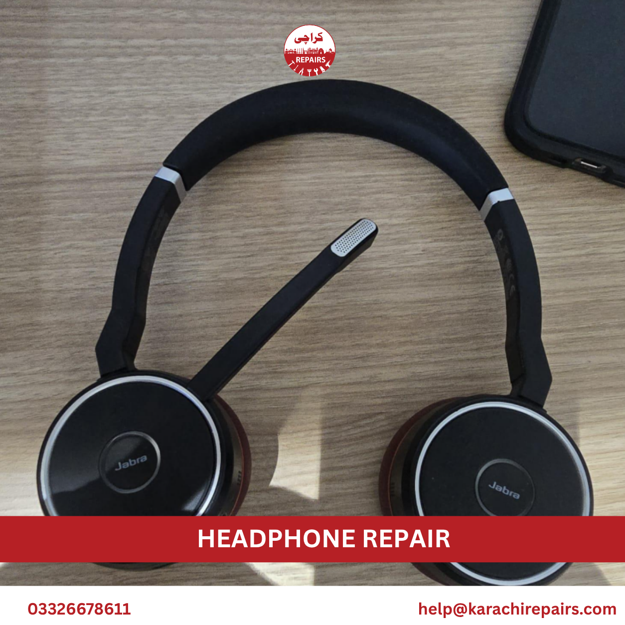Gaming headset and wireless headphone repair by Karachi Repairs