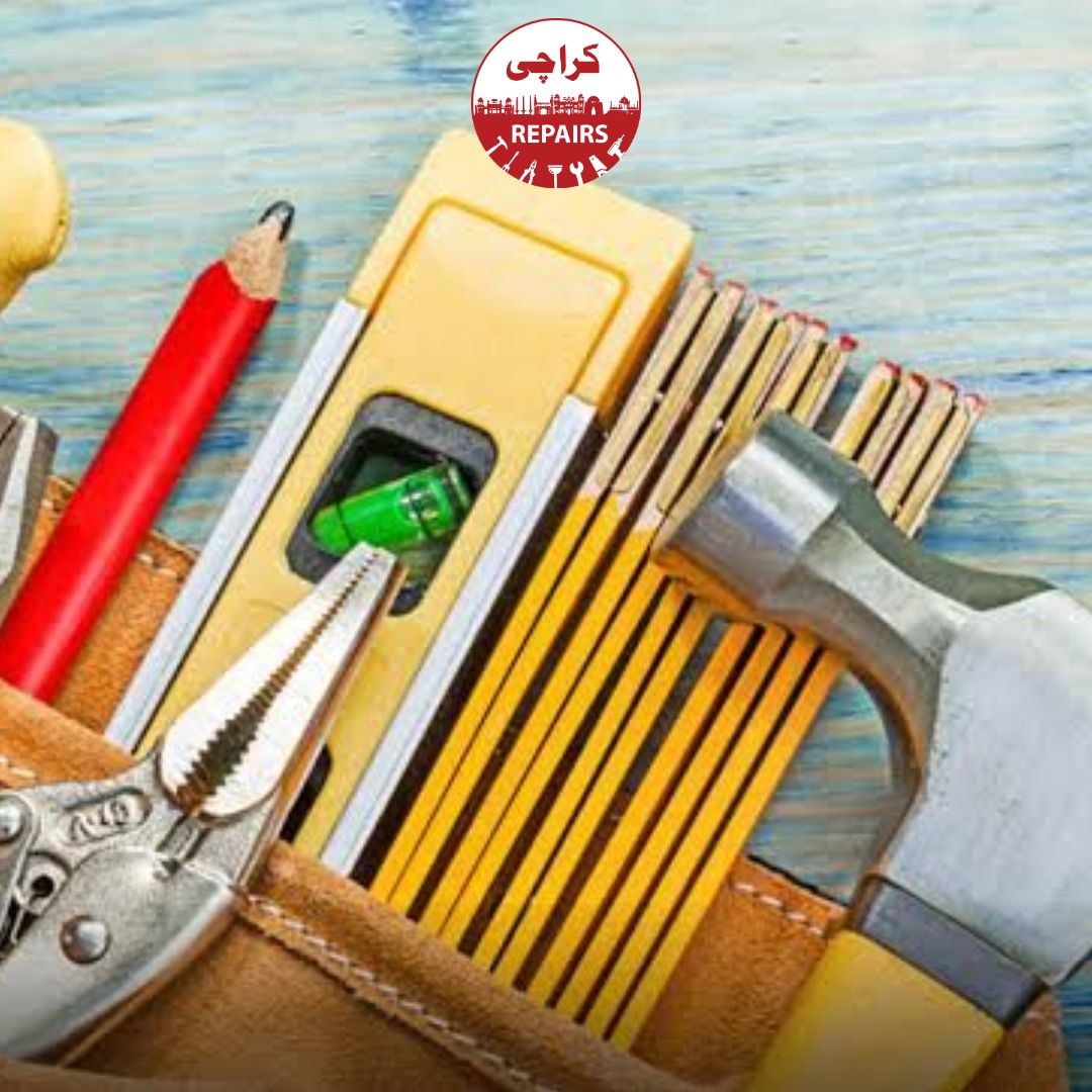 Expert repairman fixing plumbing and doing home maintenance in Karachi