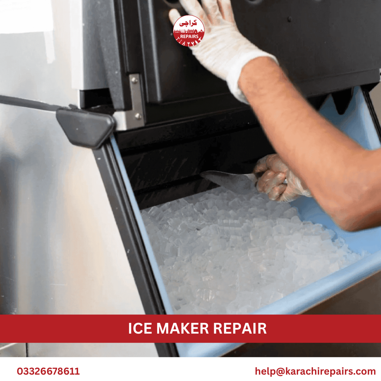 Ice maker repair service by Karachi Repairs in Karachi