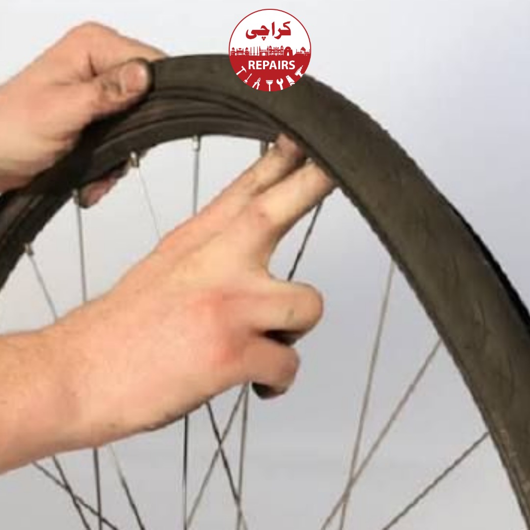 Various types of bicycle inner tubes including Presta and Schrader valves used in Karachi