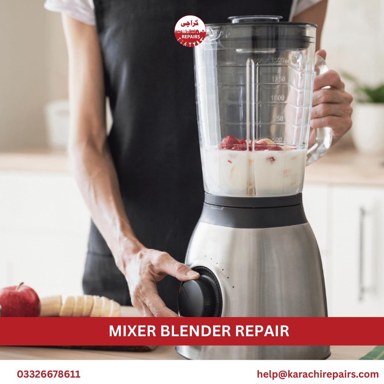 Different brands of mixers and blenders repaired by Karachi Repairs