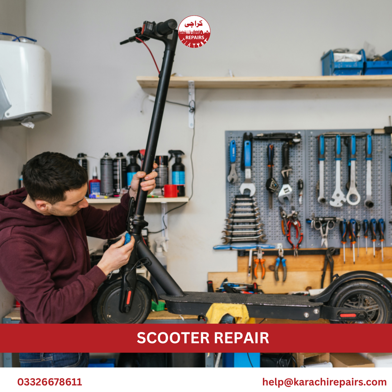 Scooter Repair in Karachi