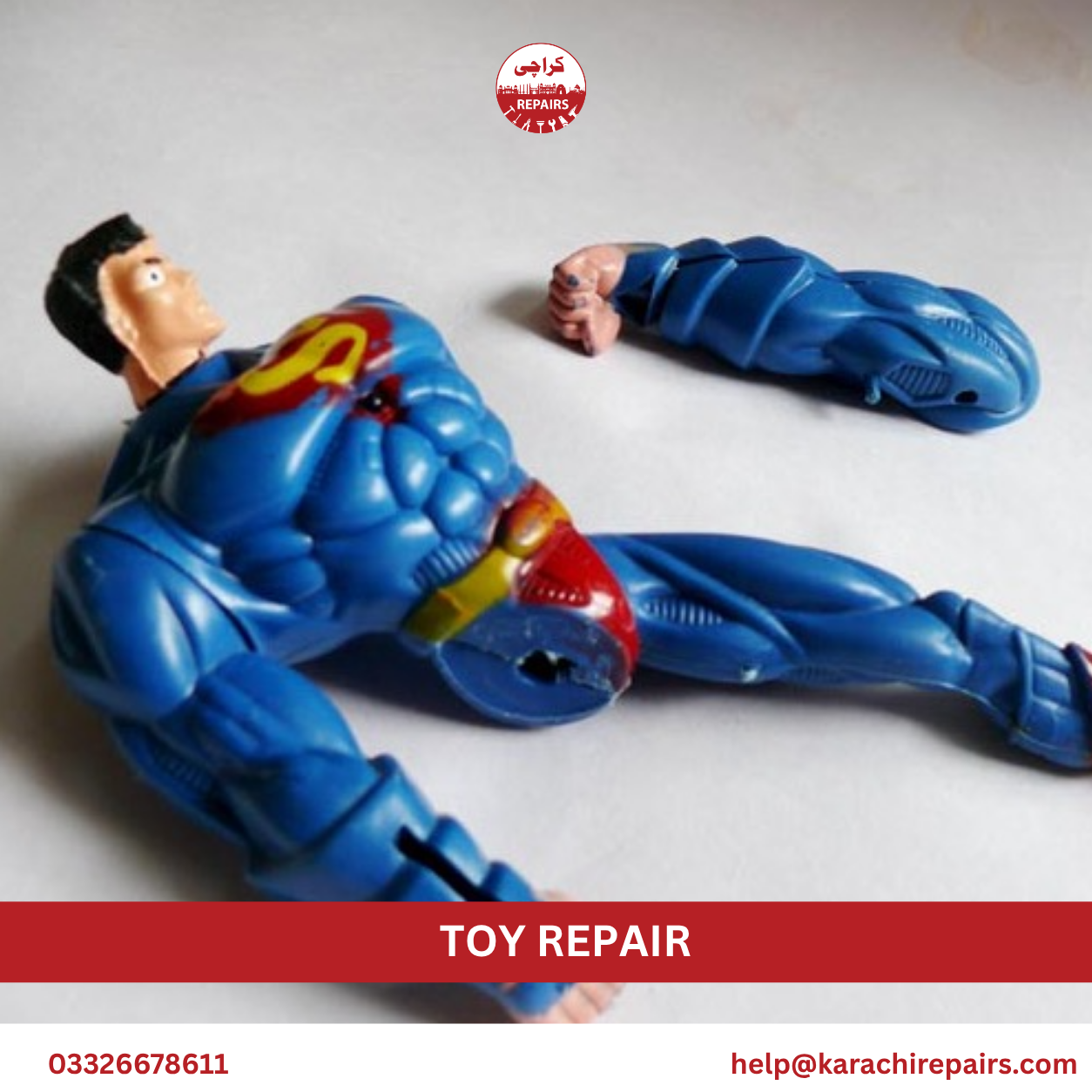 Toy repair service coverage across Karachi areas by Karachi Repairs