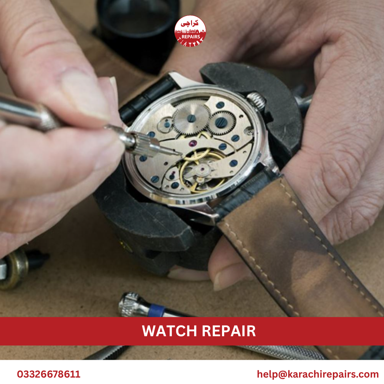 Luxury and branded watches repaired by Karachi Repairs including Rolex Omega and Seiko