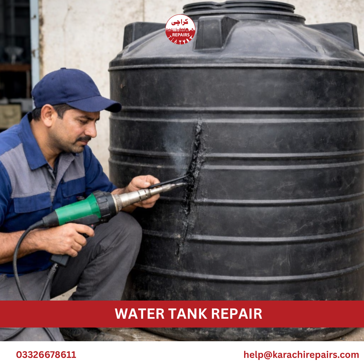 Karachi Repairs technician team covering multiple areas of Karachi