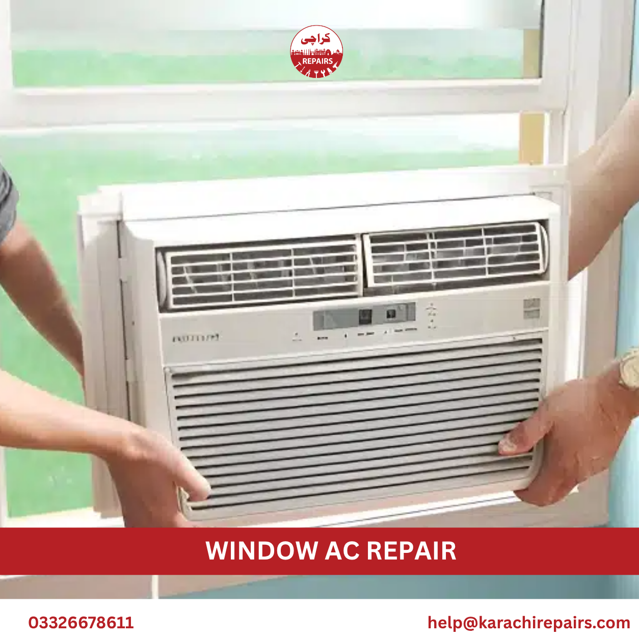 Window AC Repair in Karachi by Karachi Repairs