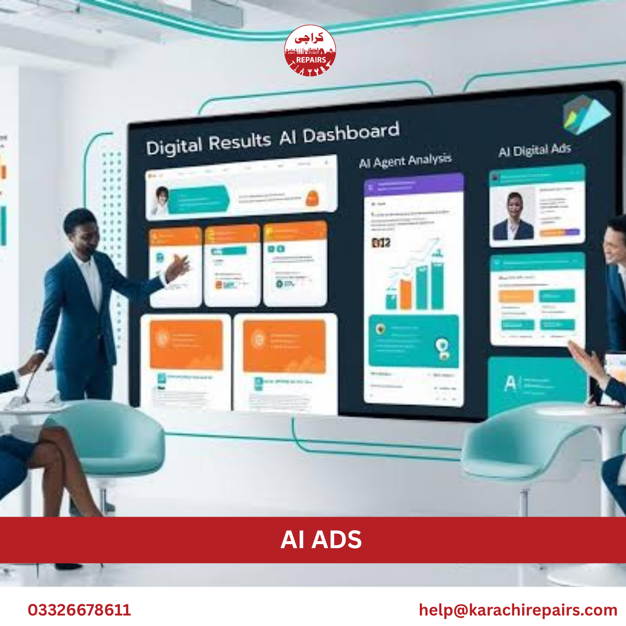 AI ads results and reporting by Karachi Repairs