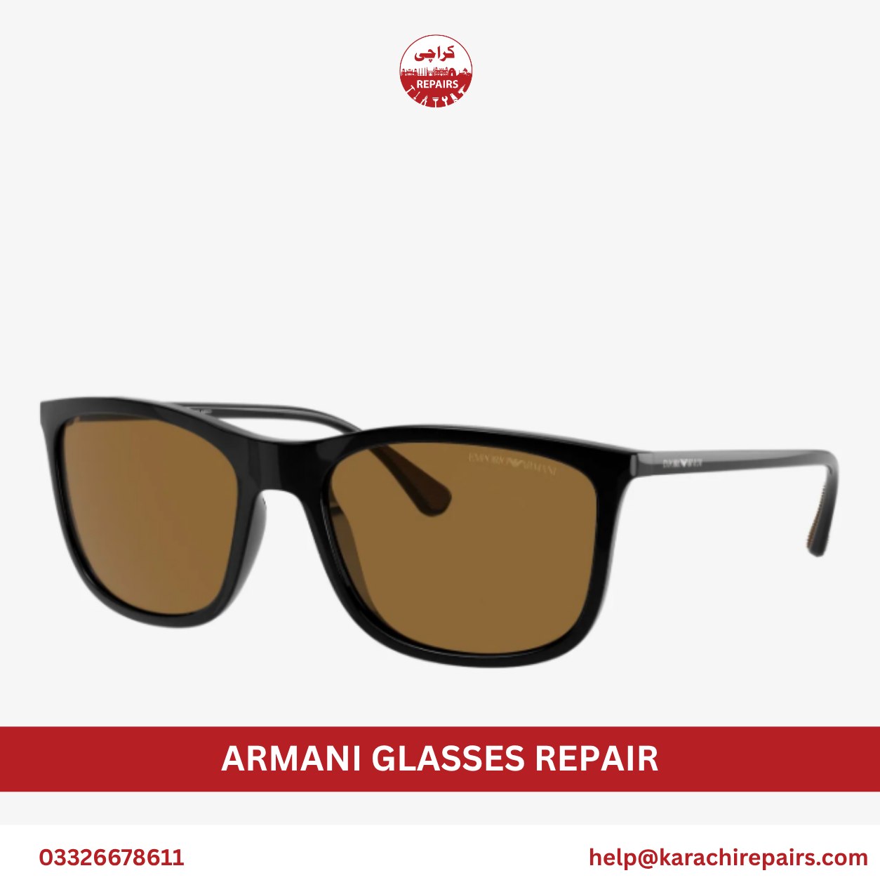 Armani Glasses Repair in Karachi