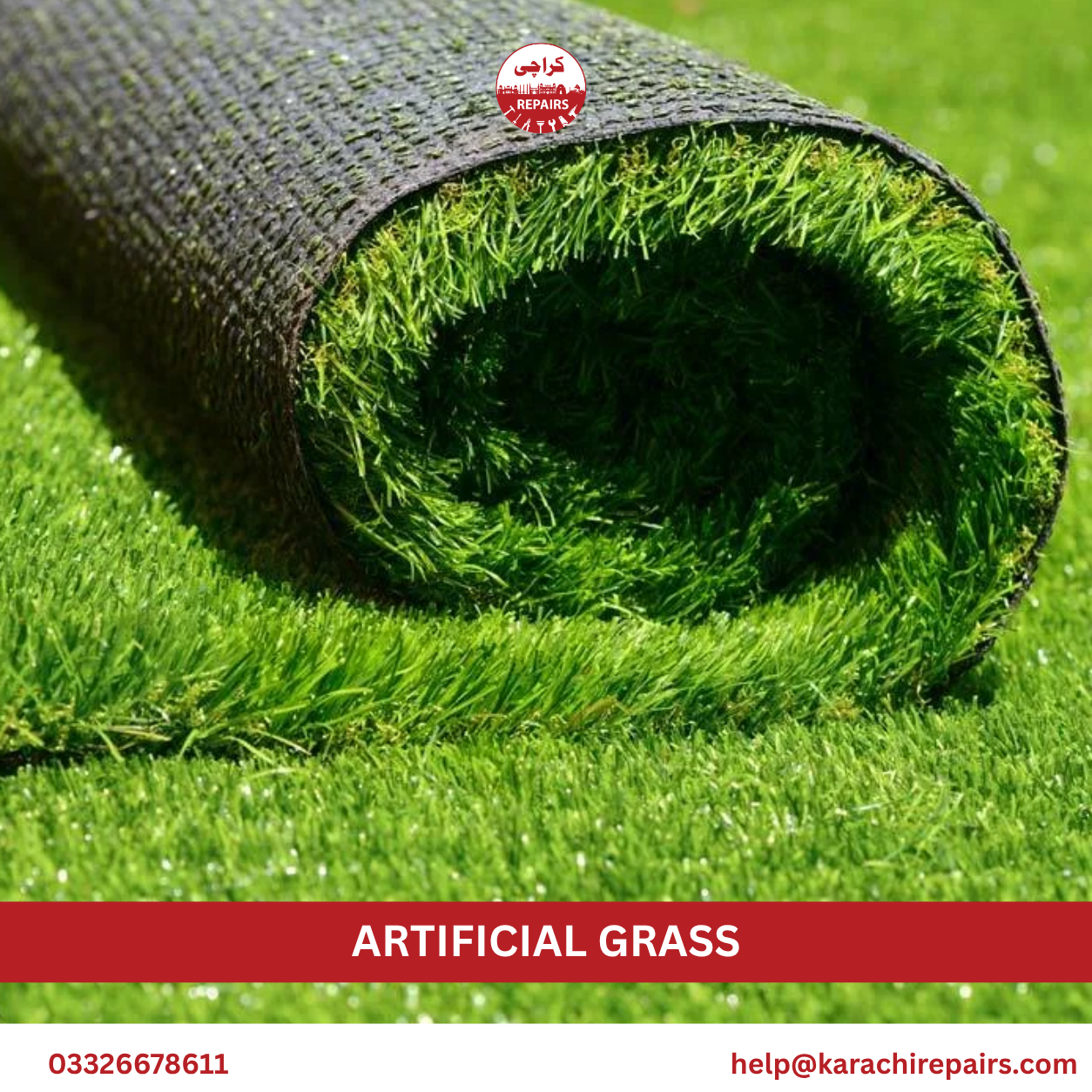 Artificial Grass Installation in Karachi