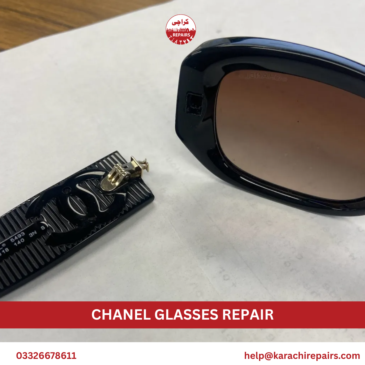 Chanel Glasses Repair in Karachi