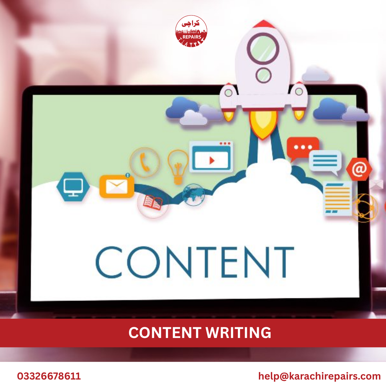 Content writing process from research to publishing