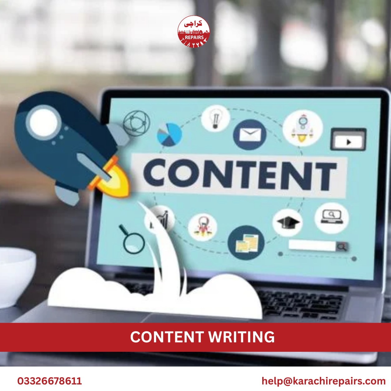 Professional content writing by Karachi Repairs