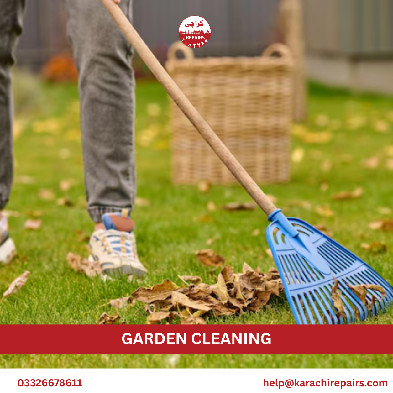 Garden Cleaning Service in Karachi
