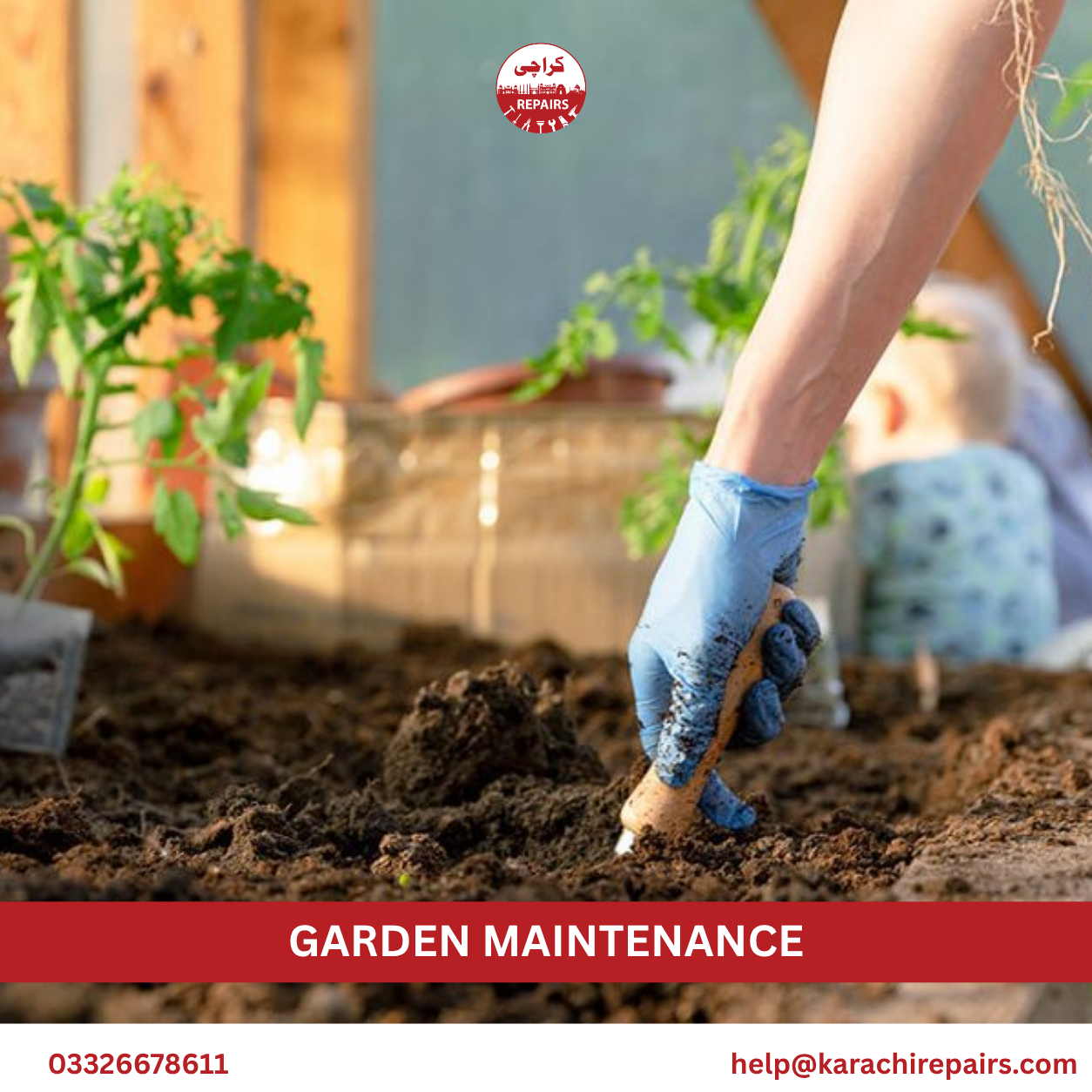 Garden Maintenance Service in Karachi