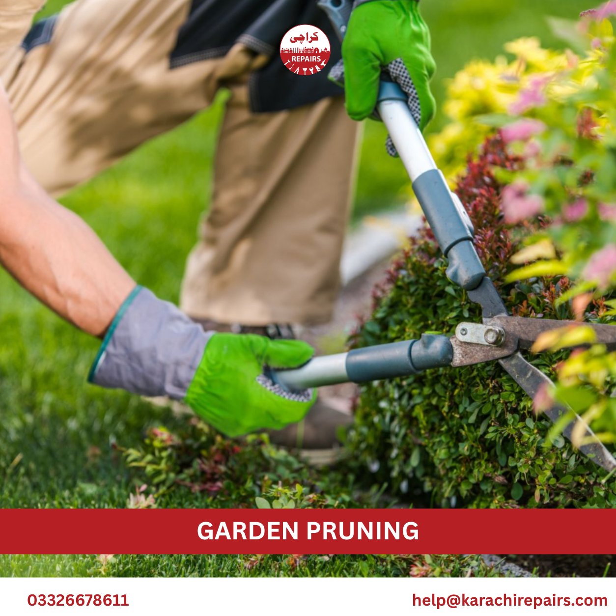 Garden Pruning Service in Karachi