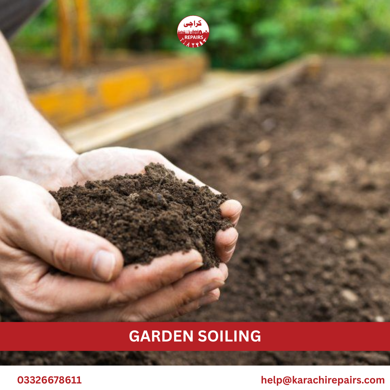 Garden Soiling Service in Karachi