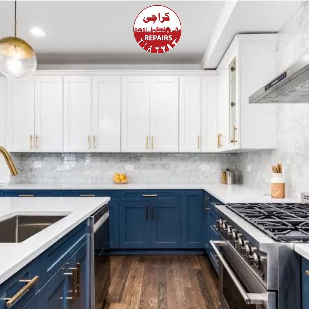 Professional Kitchen Cabinet Painting Service and Cupboard Refinishing in Karachi