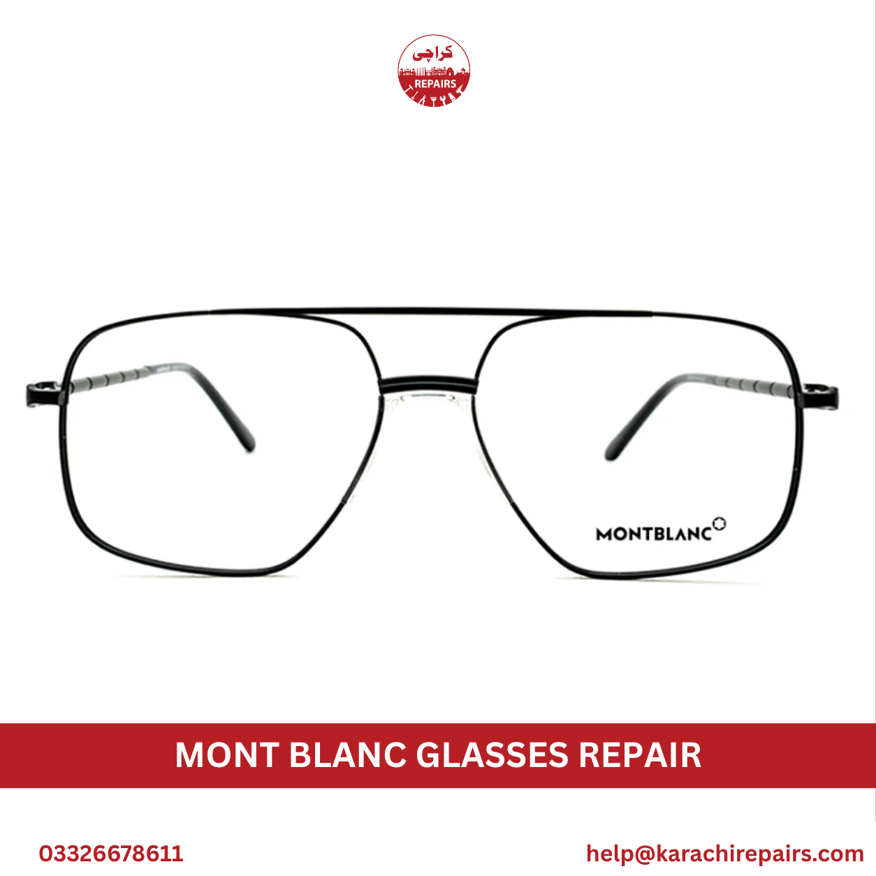 Mont Blanc Glasses Repair in Karachi