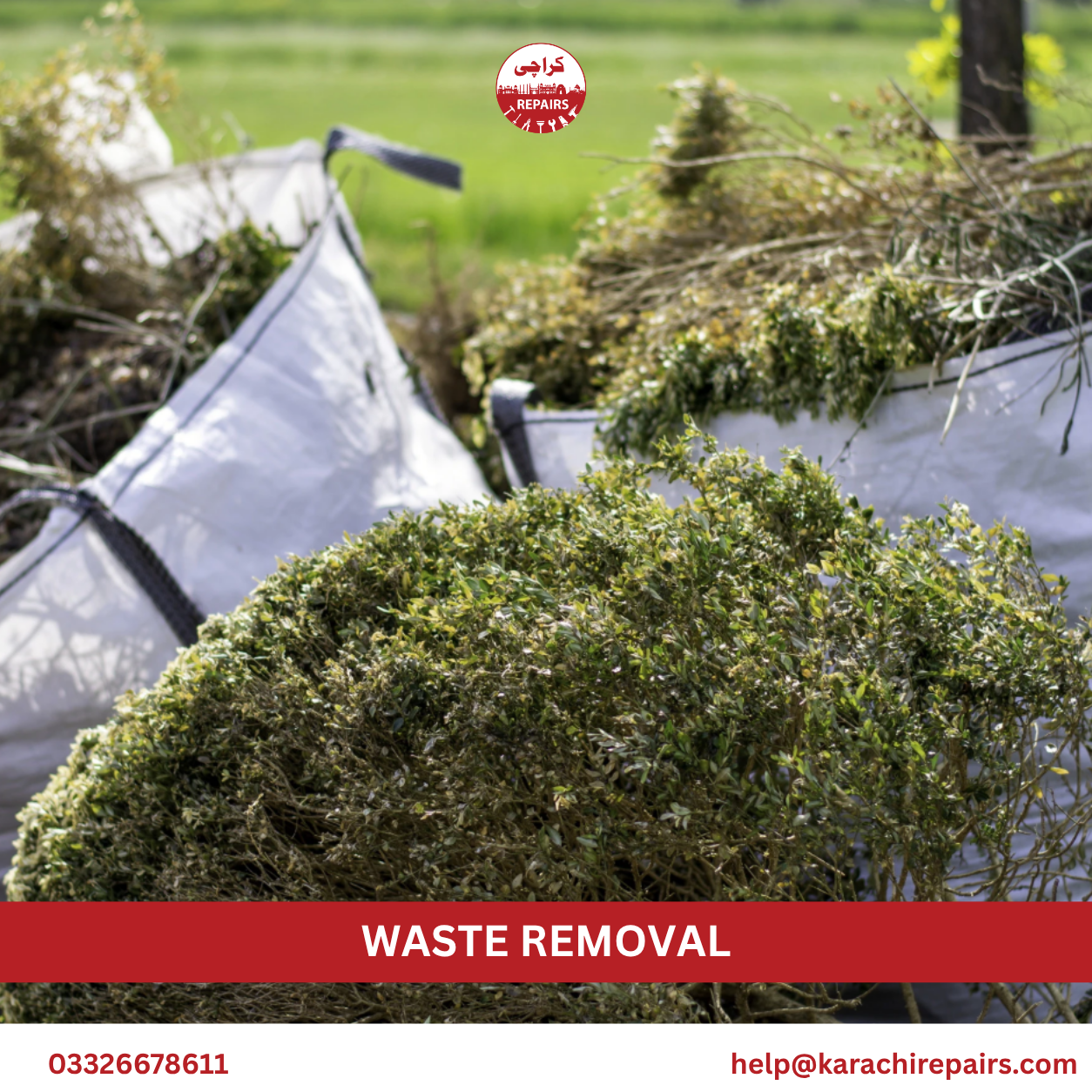 Garden Waste Removal Service in Karachi