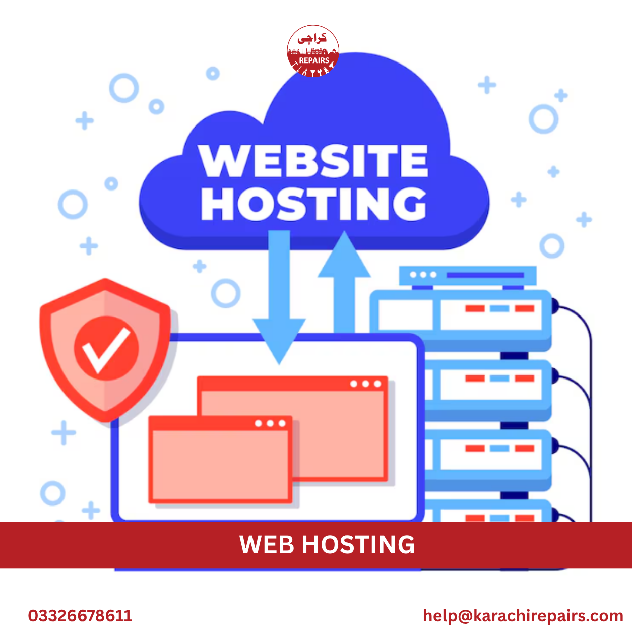 Checking server performance for web hosting in Karachi
